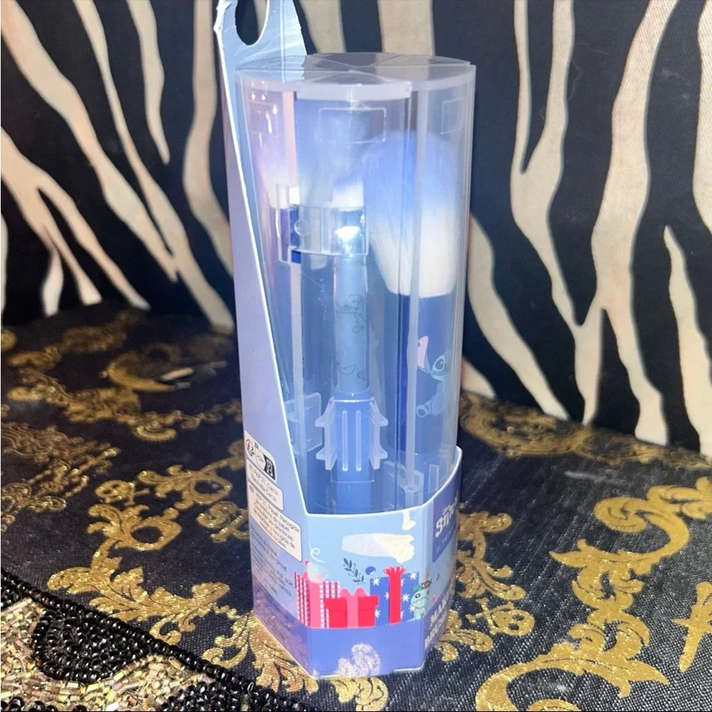 Disney Stitch  five piece Makeup Brush Set & case